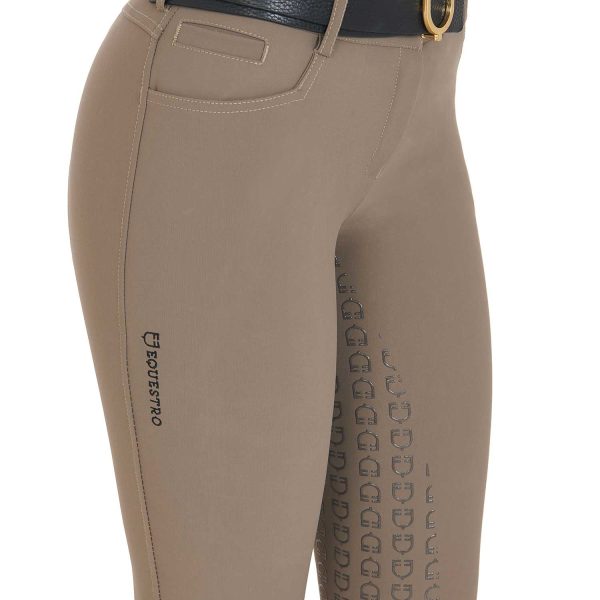 PANTALONI EQUESTRO DONNA MODELLO ARIA FULL GRIP - immagine 12