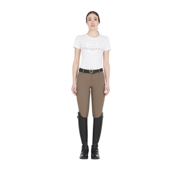 PANTALONI EQUESTRO DONNA MODELLO ARIA FULL GRIP - immagine 13