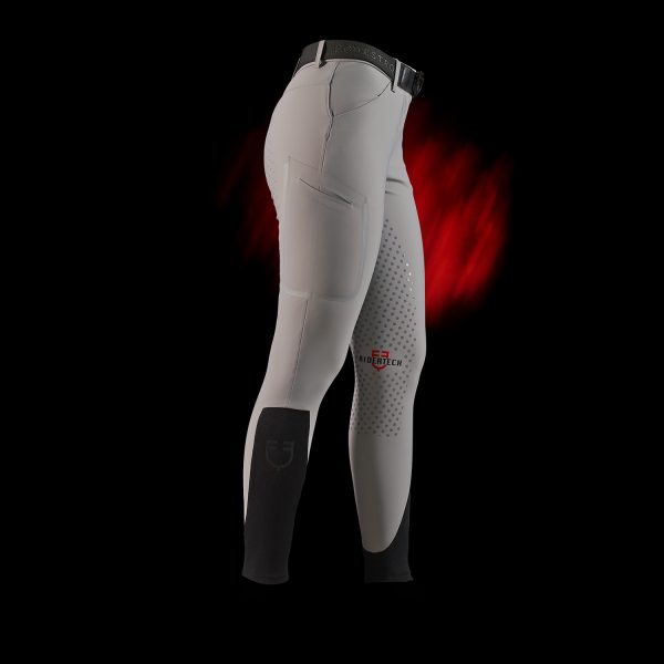 WOMEN'S RIDERTECH JUMPING BREECHES FULL GRIP - immagine 2