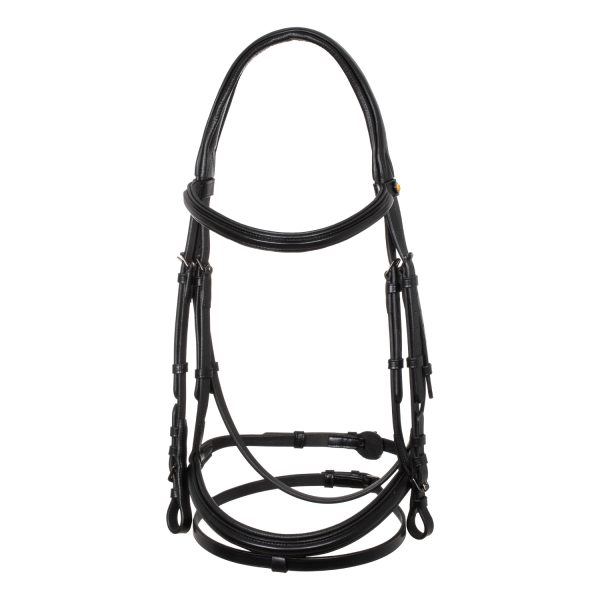 ANATOMIC LEATHER BRIDLE BLACK FITTING - immagine 3