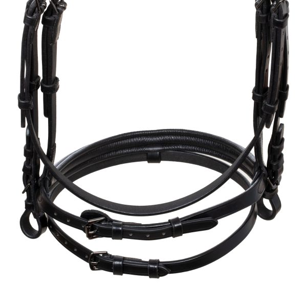 ANATOMIC LEATHER BRIDLE BLACK FITTING - immagine 8