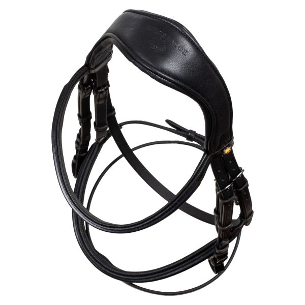 ANATOMIC LEATHER BRIDLE BLACK FITTING - immagine 9