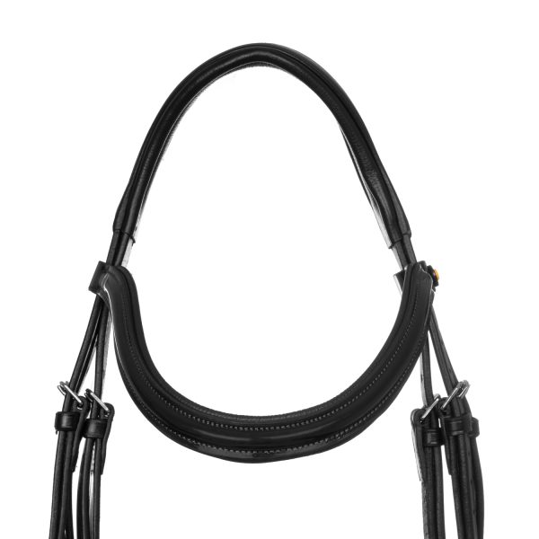 SHINY ANATOMIC LEATHER BRIDLE - immagine 4