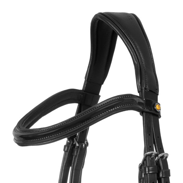 SHINY ANATOMIC LEATHER BRIDLE - immagine 5