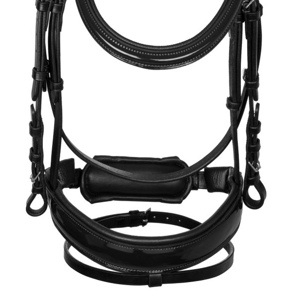 SHINY ANATOMIC LEATHER BRIDLE - immagine 7