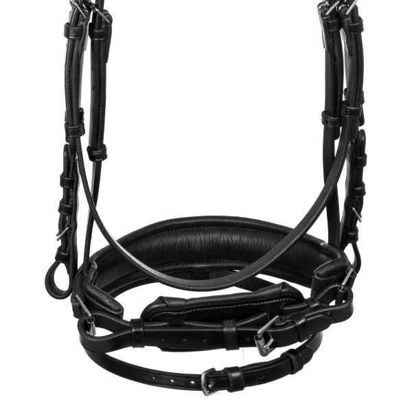 SHINY ANATOMIC LEATHER BRIDLE - immagine 8