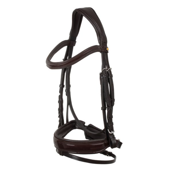 SHINY ANATOMIC LEATHER BRIDLE - immagine 10