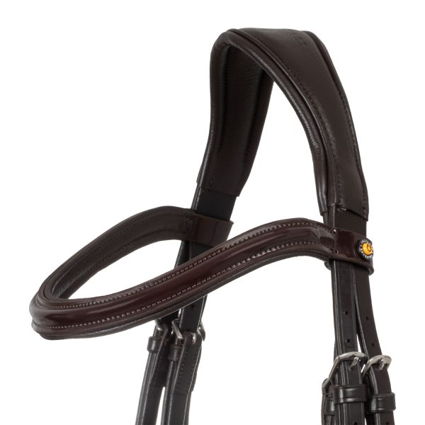 SHINY ANATOMIC LEATHER BRIDLE - immagine 13