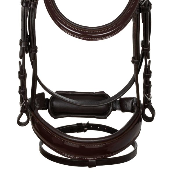 SHINY ANATOMIC LEATHER BRIDLE - immagine 15