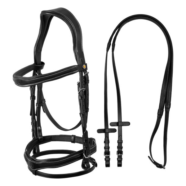 LOGO ANATOMIC LEATHER BRIDLE