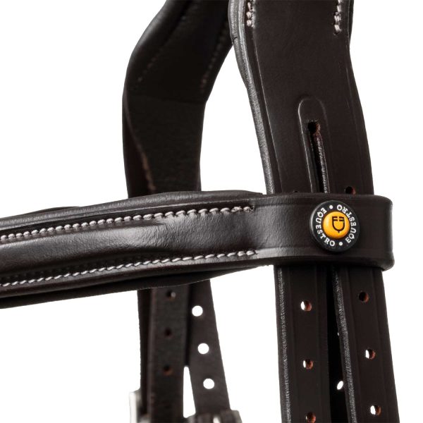 FANCY STICHED ANATOMIC LEATHER BRIDLE - immagine 13