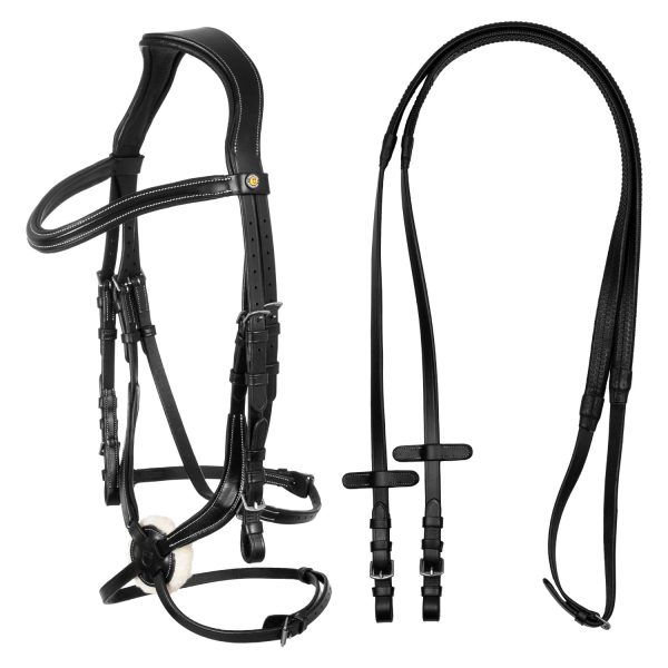 ANATOMIC MEXICAN LEATHER BRIDLE - immagine 2