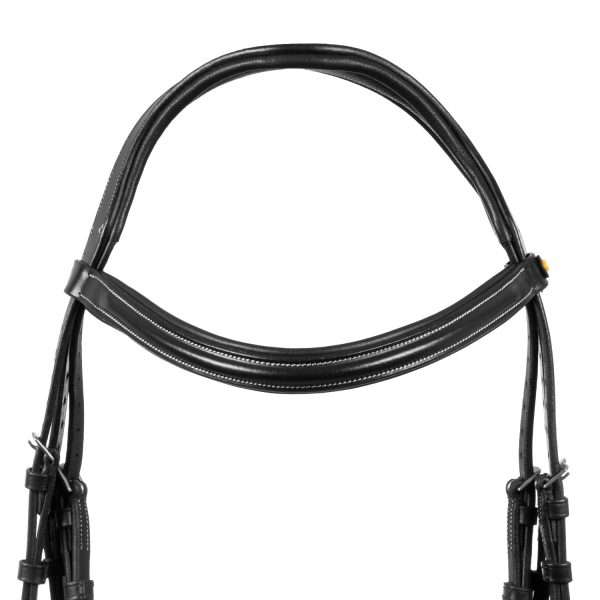 RAISED AND PADDED ANATOMIC LEATHER BRIDLE - immagine 4