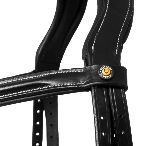 RAISED AND PADDED ANATOMIC LEATHER BRIDLE - immagine 6