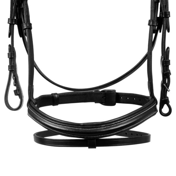 RAISED AND PADDED ANATOMIC LEATHER BRIDLE - immagine 7