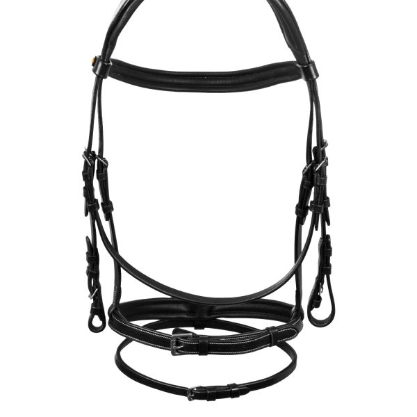 RAISED AND PADDED ANATOMIC LEATHER BRIDLE - immagine 8