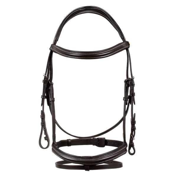 RAISED AND PADDED ANATOMIC LEATHER BRIDLE - immagine 10