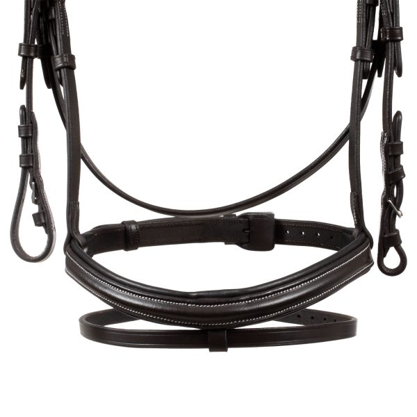 RAISED AND PADDED ANATOMIC LEATHER BRIDLE - immagine 14