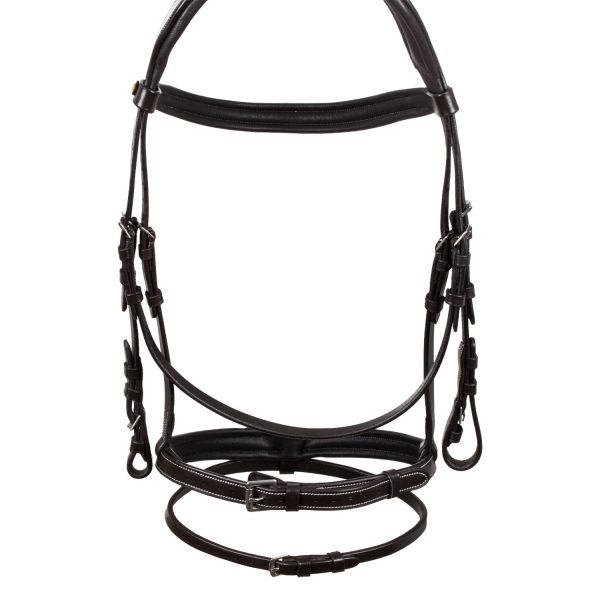 RAISED AND PADDED ANATOMIC LEATHER BRIDLE - immagine 15