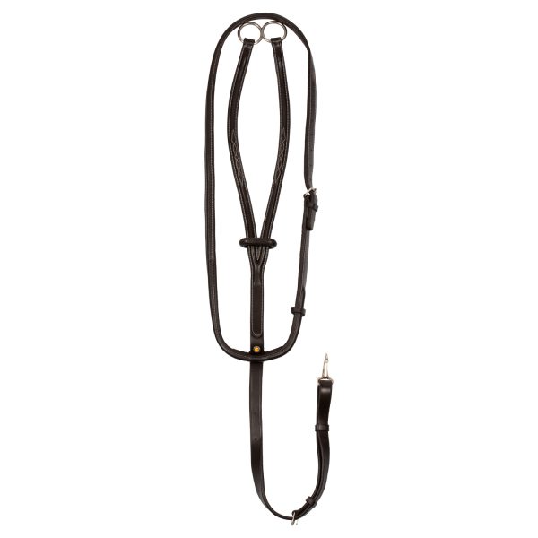 COLLIER MARTINGALE WITH CONTRAST STITCHING - immagine 8