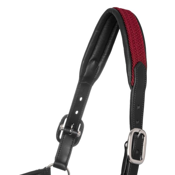 LEATHER HALTER WITH BRAIDED NYLON INSERTS - immagine 16