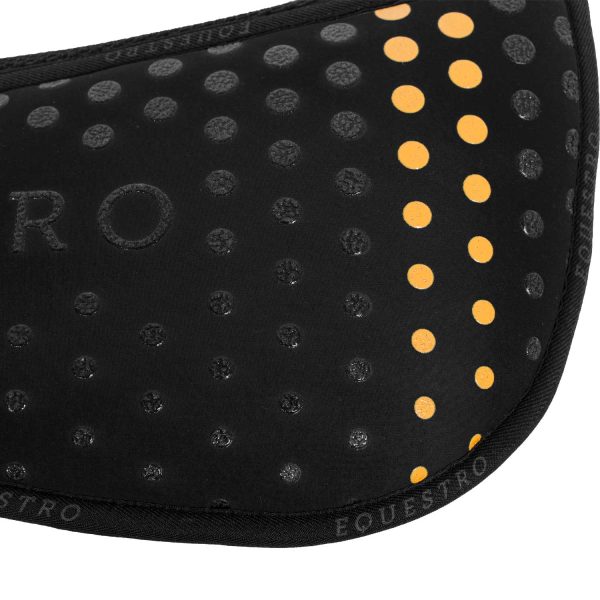 COMPENSA. EQ. IN M.FOAM CON GRIP, TESSUTO TRAFORATO SUL GAR. LOGO GIALLO - immagine 5