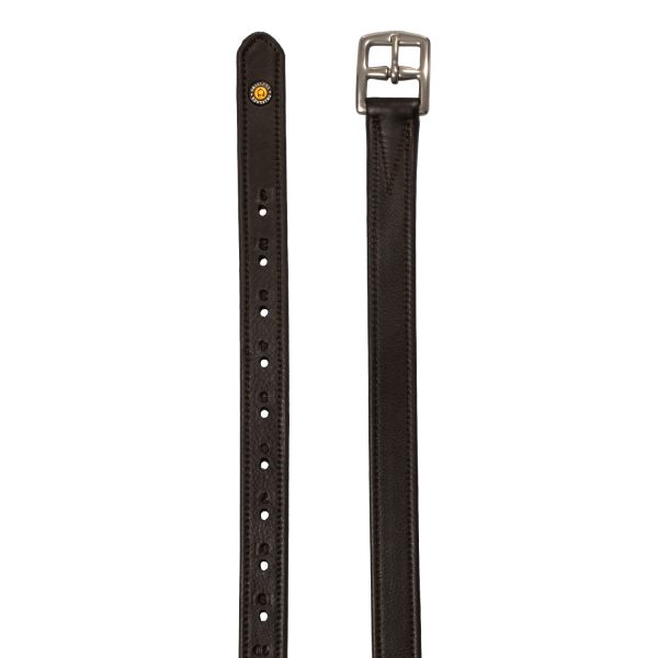 DOUBLE STIRRUP LEATHER WITH CURVED BUCKLE - immagine 9