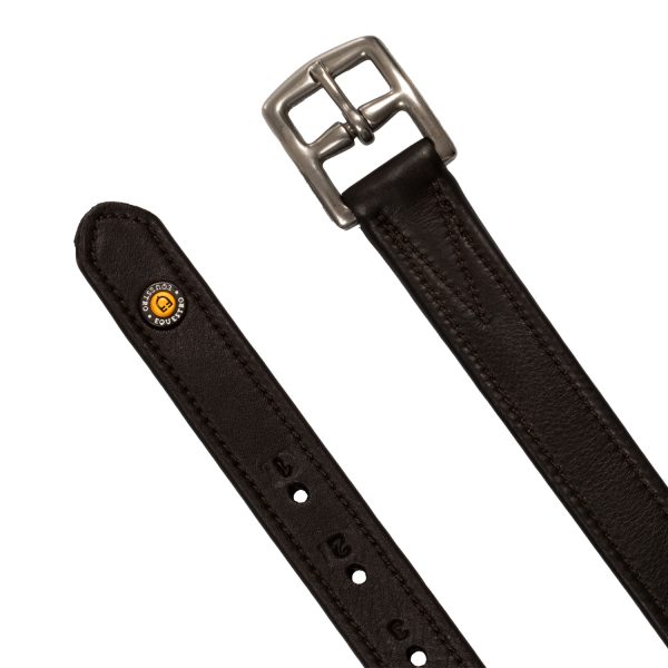 DOUBLE STIRRUP LEATHER WITH CURVED BUCKLE - immagine 10