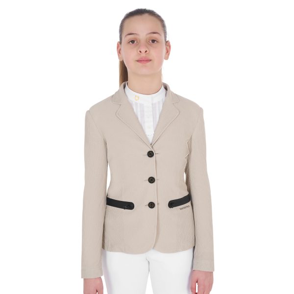 PERFORATED GIRL RIDING JACKET - immagine 2