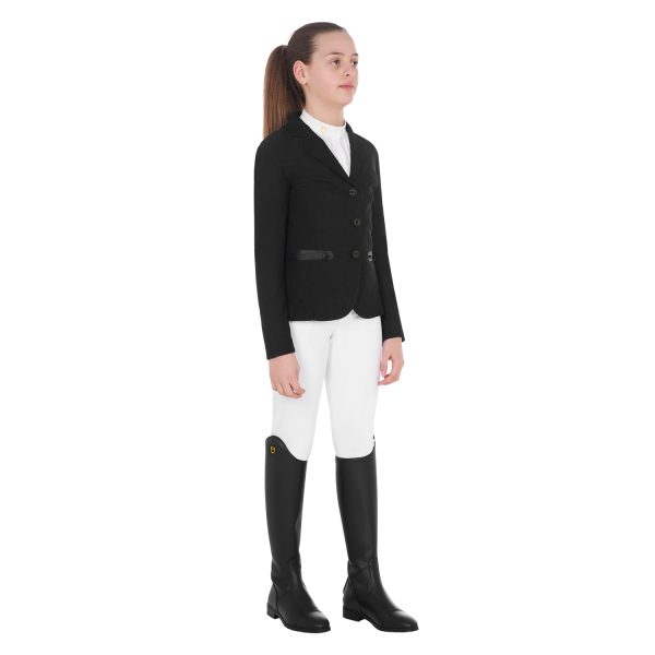 PERFORATED GIRL RIDING JACKET - immagine 11