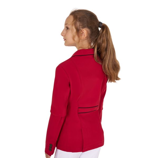 GIRL'S TECHNICAL COMPETITION RIDING JACKET TECNO STRETCH - immagine 3