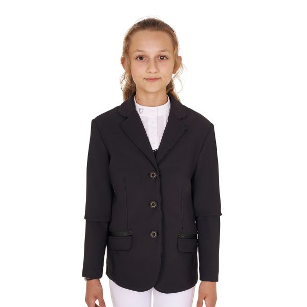 GIRL'S TECHNICAL COMPETITION RIDING JACKET TECNO STRETCH - immagine 14