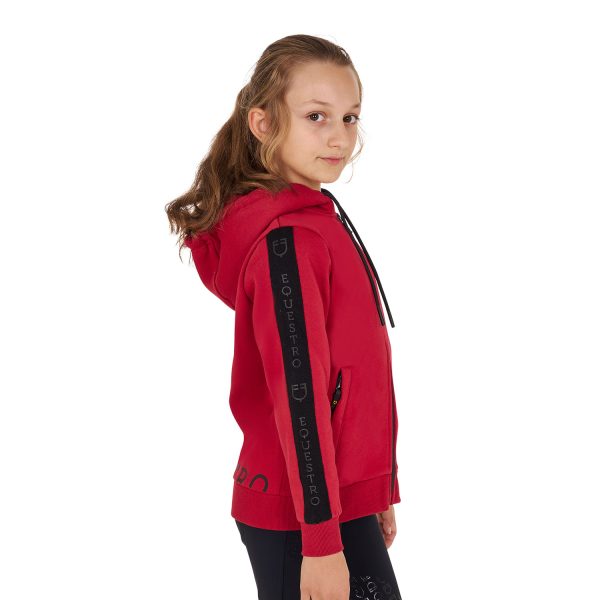 GIRL'S FULL ZIP HOODIE WITH INSIDE FLEECE - immagine 15