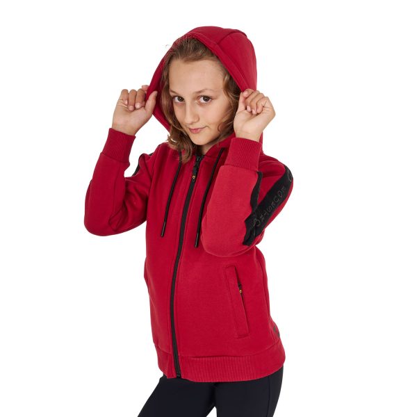 GIRL'S FULL ZIP HOODIE WITH INSIDE FLEECE - immagine 16