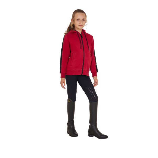 GIRL'S FULL ZIP HOODIE WITH INSIDE FLEECE - immagine 17