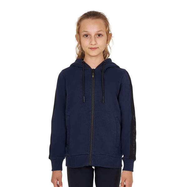 GIRL'S FULL ZIP HOODIE WITH INSIDE FLEECE - immagine 18