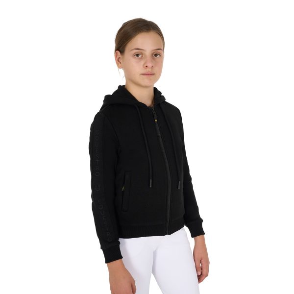 GIRL'S FULL ZIP HOODIE WITH INSIDE FLEECE - immagine 27