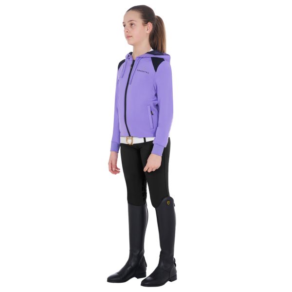 GIRLS' SCUBA CROPPED HOODIE - immagine 5