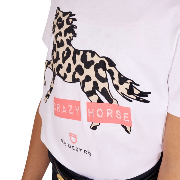 GIRL'S CRAZY HORSE COTTON T-SHIRT - immagine 9