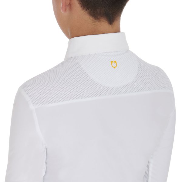 BOY COMPETITION JERSEY LS BUTTONS POLO - immagine 3