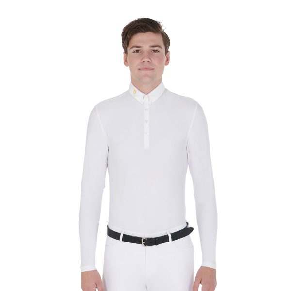 POLO UOMO EQUESTRO MANICA LUNGA MODELLO WARM+