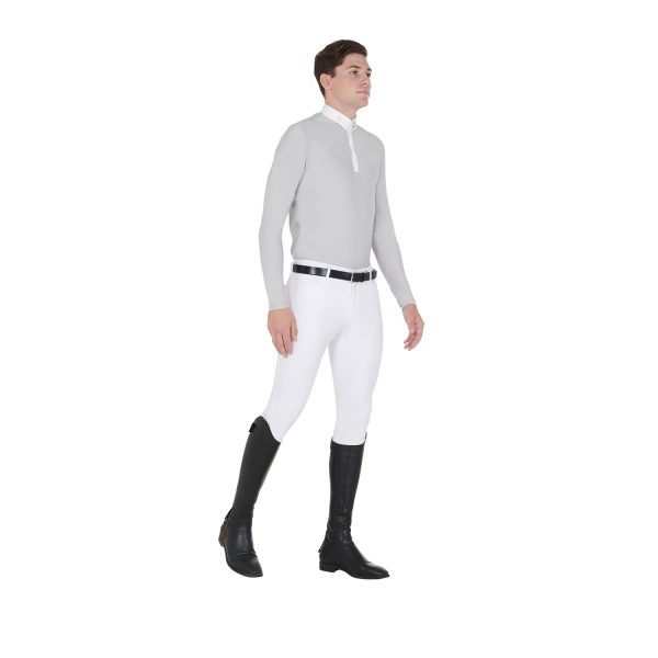 POLO UOMO EQUESTRO MANICA LUNGA MODELLO WARM+ - immagine 4