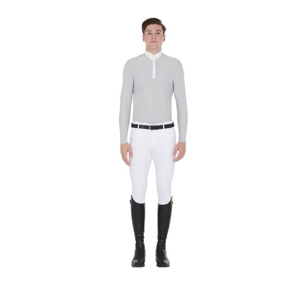 POLO UOMO EQUESTRO MANICA LUNGA MODELLO WARM+ - immagine 5