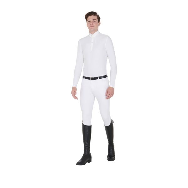 POLO UOMO EQUESTRO MANICA LUNGA MODELLO WARM+ - immagine 9