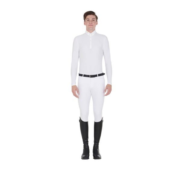 POLO UOMO EQUESTRO MANICA LUNGA MODELLO WARM+ - immagine 10