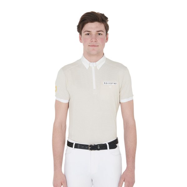 MAN POLO SHIRT SS ZIP - immagine 2