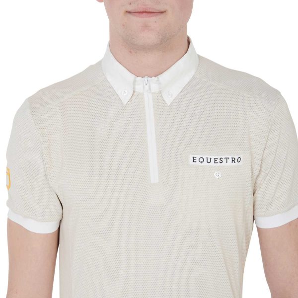 MAN POLO SHIRT SS ZIP - immagine 5