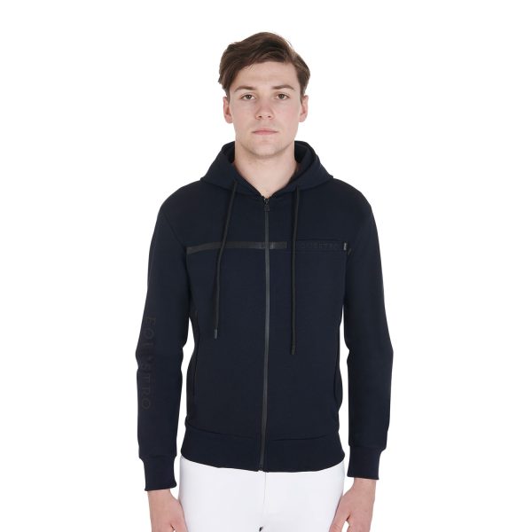 MAN INTERLOCK HOODIE FULL ZIP