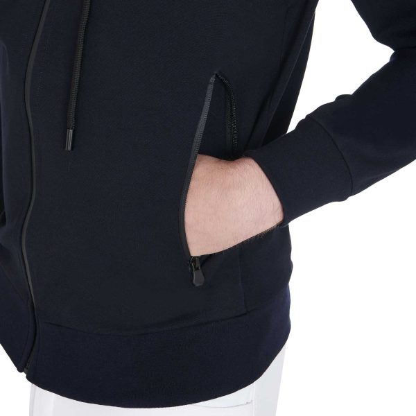 MAN INTERLOCK HOODIE FULL ZIP - immagine 6