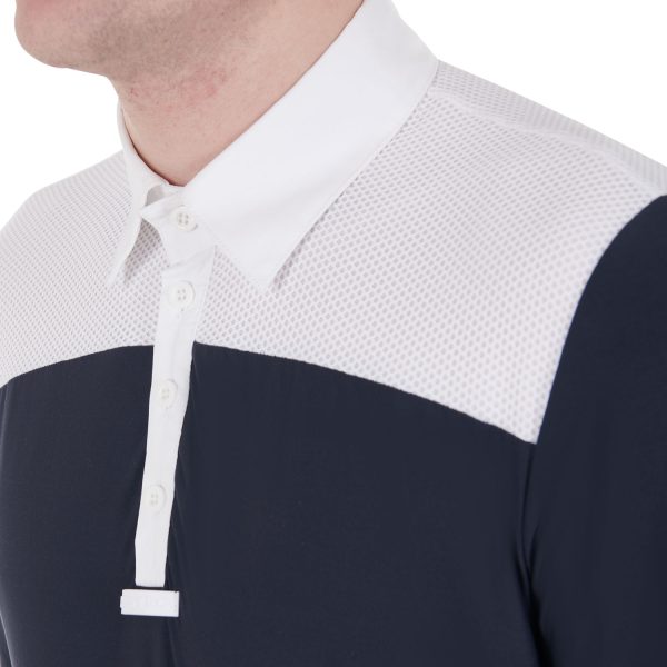 MAN COMPETITION JERSEY LS BUTTONS POLO - immagine 4